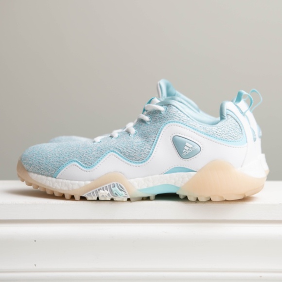 Adidas CODECHAOS 21 Primeblue Womens Spikeless Golf Shoes Sz 7.5 Hazy Blue Sky - Picture 3 of 7